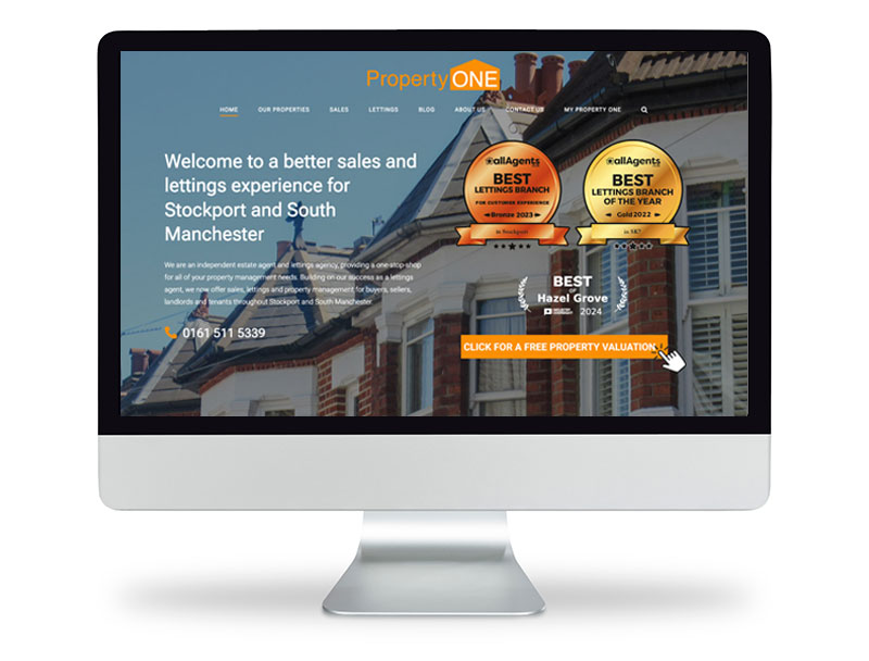 Property One web design